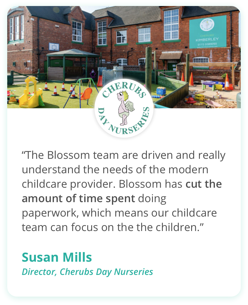 Nursery management software with Blossom Educational