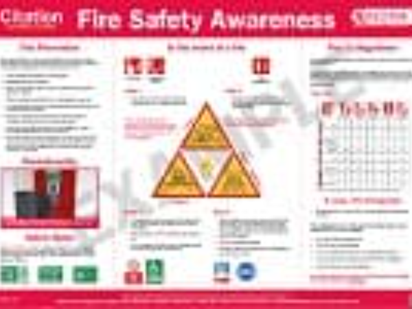 Citation Poster - Fire Safety Awareness