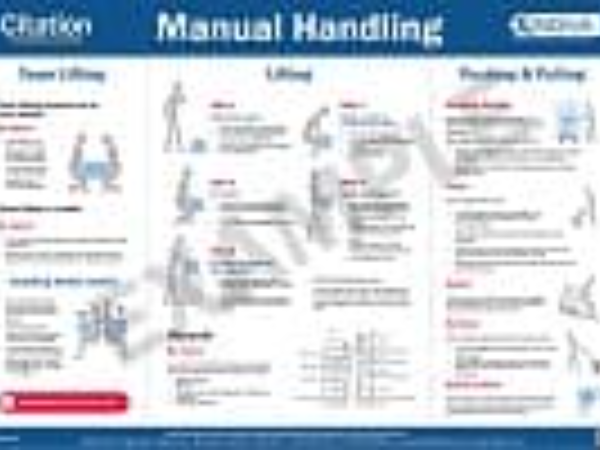 Citation Poster Manual Handling