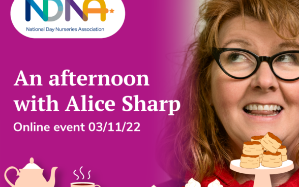 Join NDNA for an hour of inspiration with Alice Sharp