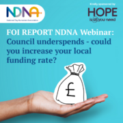 NDNA Webinar: Council underspends could you increase your local funding rate