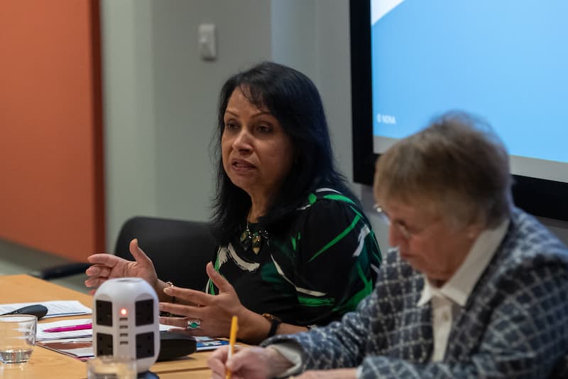 Purnima Tanuku speaking at Blueprint for early education and care event