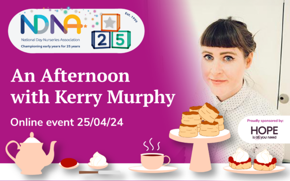 Book now to join us for An Afternoon With...Kerry Murphy