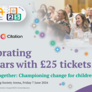 celebrating 25 years with £25 conference tickets on 7 June 2024