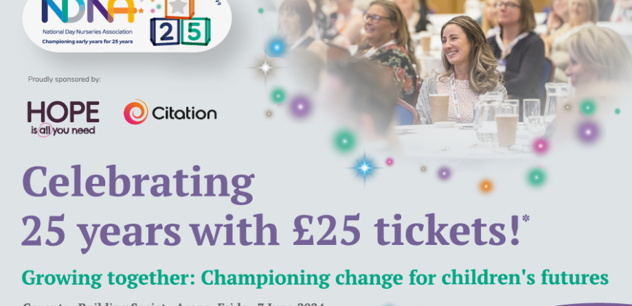 celebrating 25 years with £25 conference tickets on 7 June 2024
