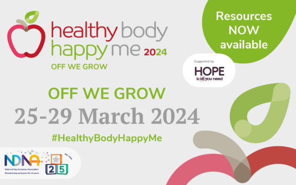 Our Healthy Body, Happy Me campaign theme for 2024… Off we grow!