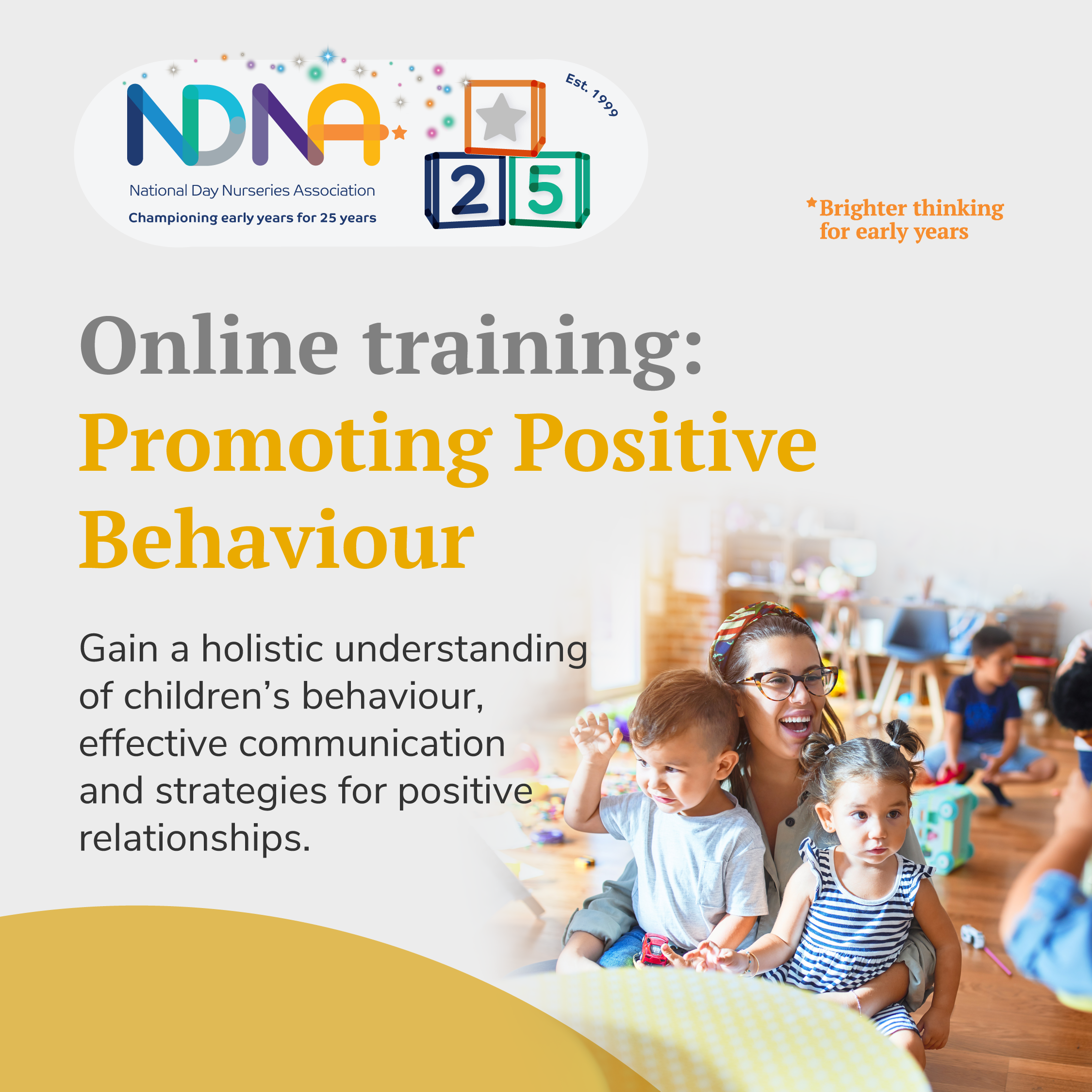 Interested in promoting positive behaviour in your setting? 