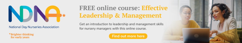 FREE nursery leadership and management online course