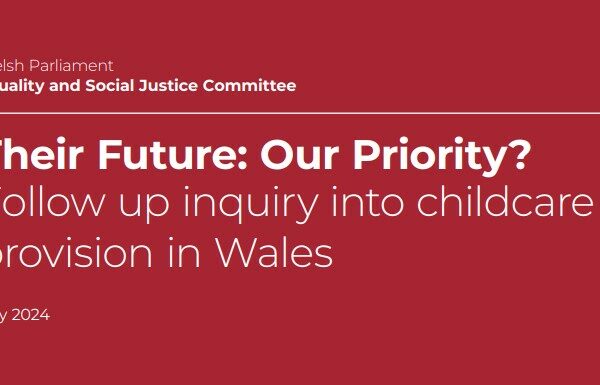 New wide-ranging childcare report published for Wales
