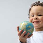 Cultural Capital in early years child with globe