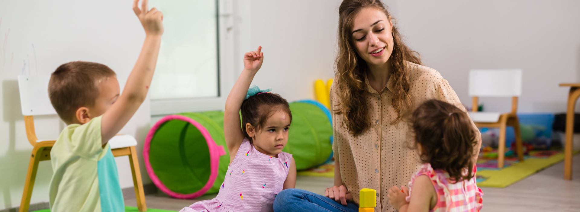 Charging parents nursery guidance: children and nursery teacher