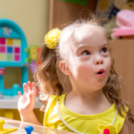SEND in early years - child with downs syndrome