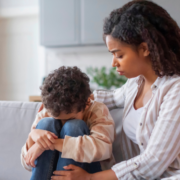 children's emotional well-being - child crying