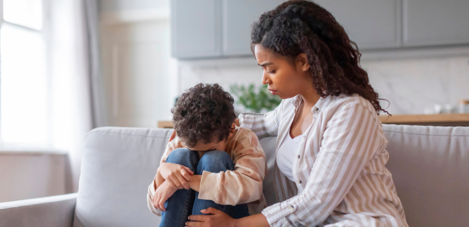 children's emotional well-being - child crying