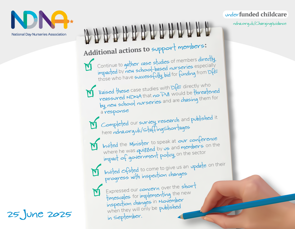 How has NDNA supported you?