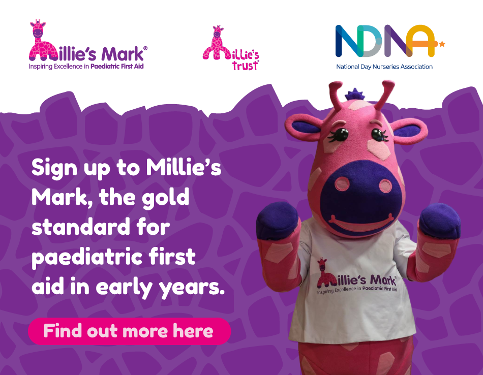 Reassure parents and carers of children at your setting with a Millie’s Mark accreditation