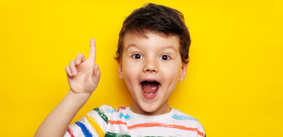 prepare for nursery inspections - child pointing finger