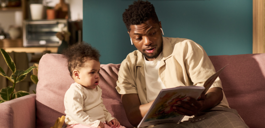Sharing stories at home
