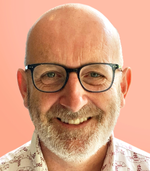 An image of Nick Sharratt, children's author and illustrator