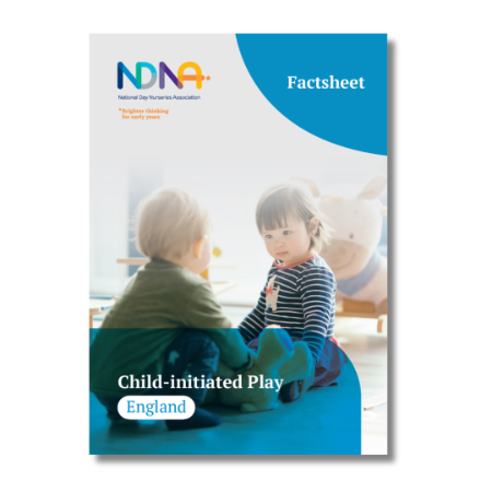 Child-initiated play - England factsheet