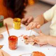 Leaf printing activity