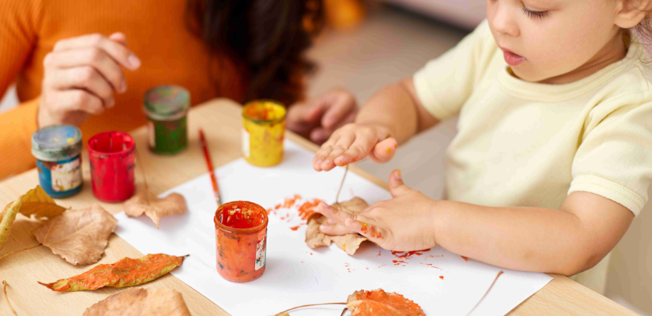 Leaf printing activity
