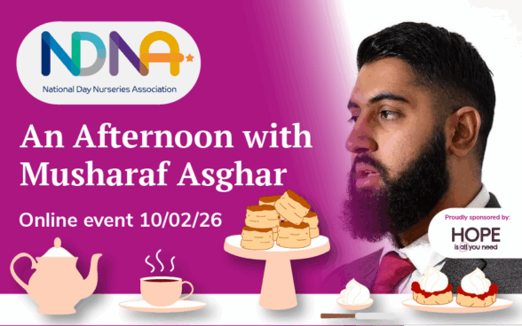 Join us for an afternoon with... motivational speaker, Musharaf Ashgar