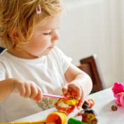 Nature inspired playdough exploration